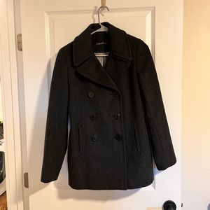 Calvin Klein Wool Blend Peacoat